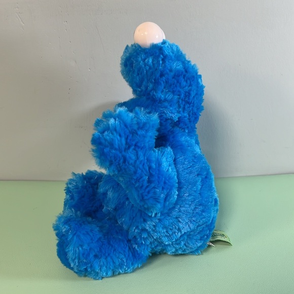 2002 Sesame Street Cookie Monster Plush Stuffed Animal Kids Toy, Size 11” tall - Picture 4 of 8